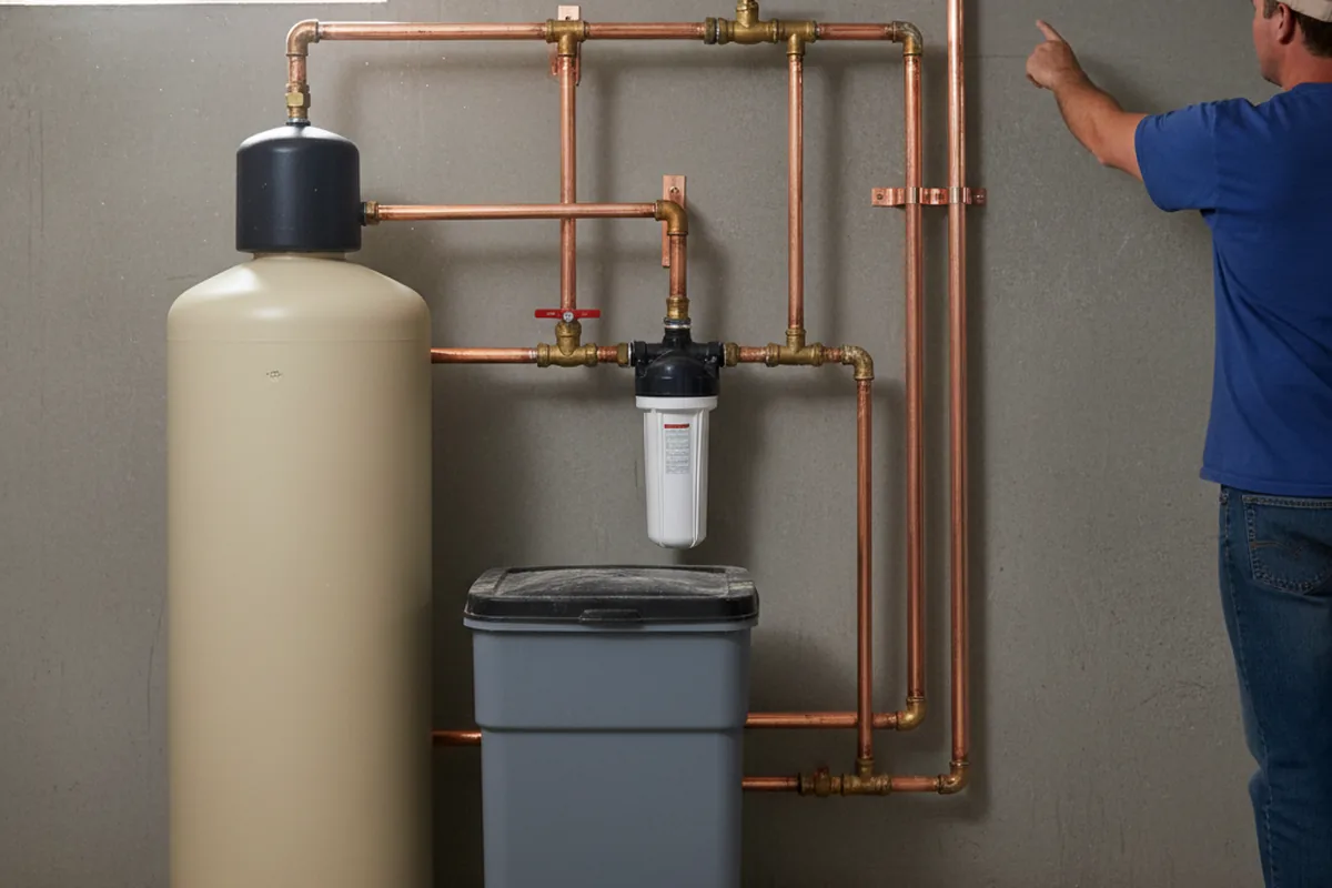 Whole-house water treatment system installed in East Durham